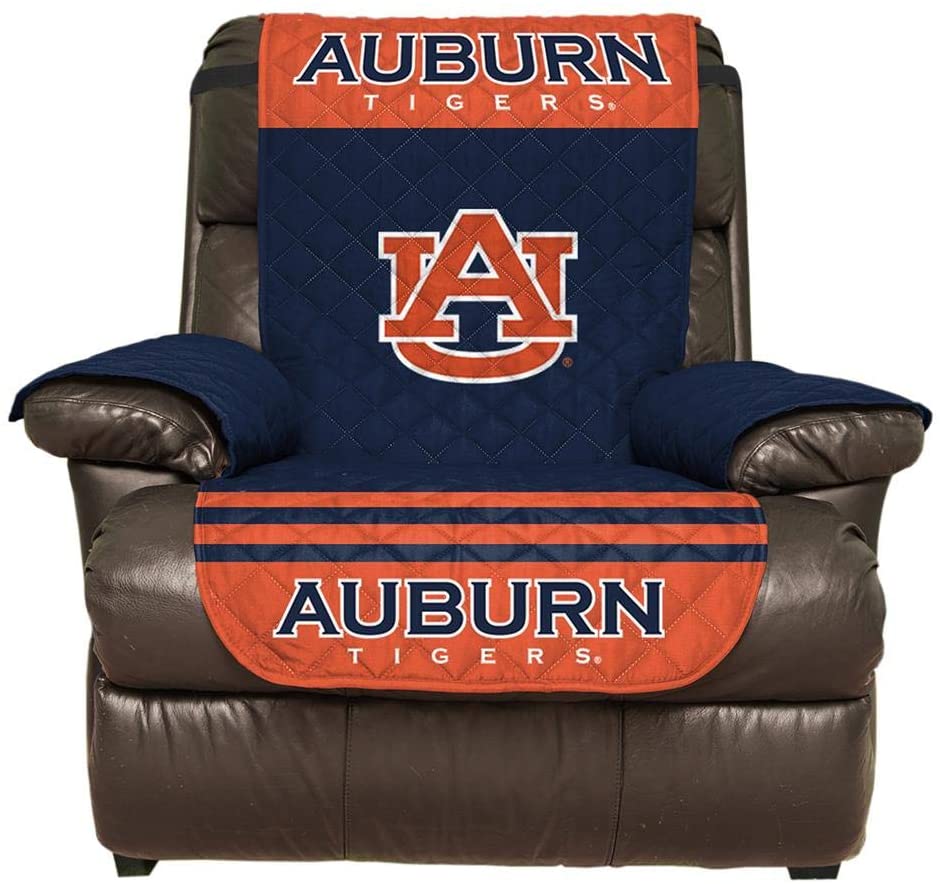 Auburn Tigers Furniture Protector Cover Recliner Reversible