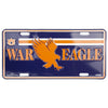 Auburn Tigers War Eagle License Plate