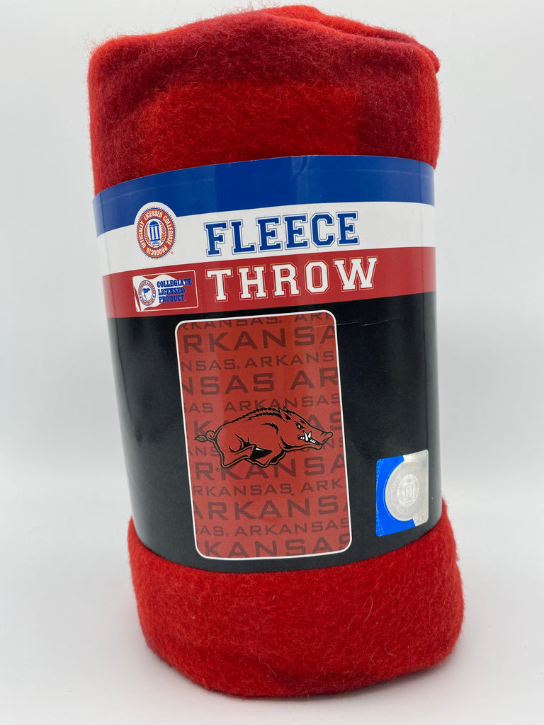 NCAA Soft Fleece Throw 50"X 60" Blanket New College Football Pick Your Team