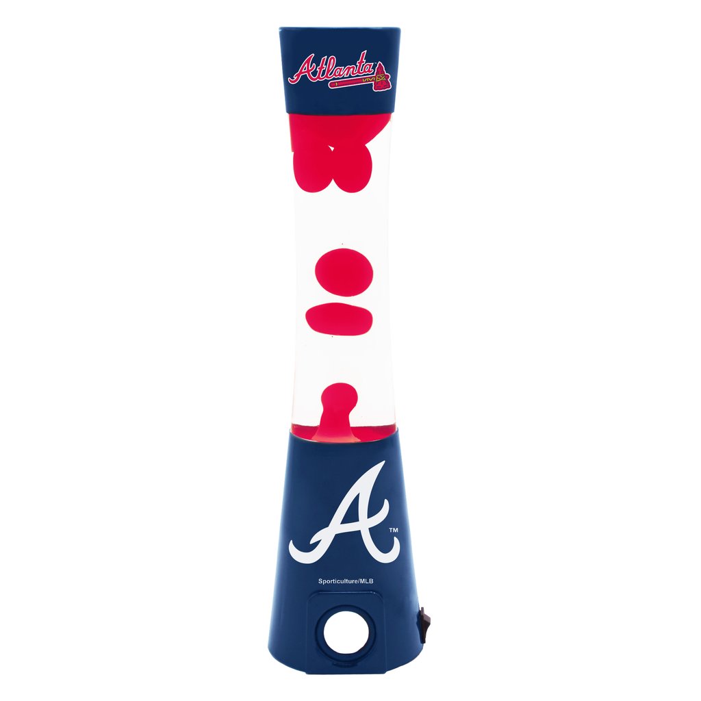 Atlanta Braves Magma Lamp Lava with Bluetooth Speaker