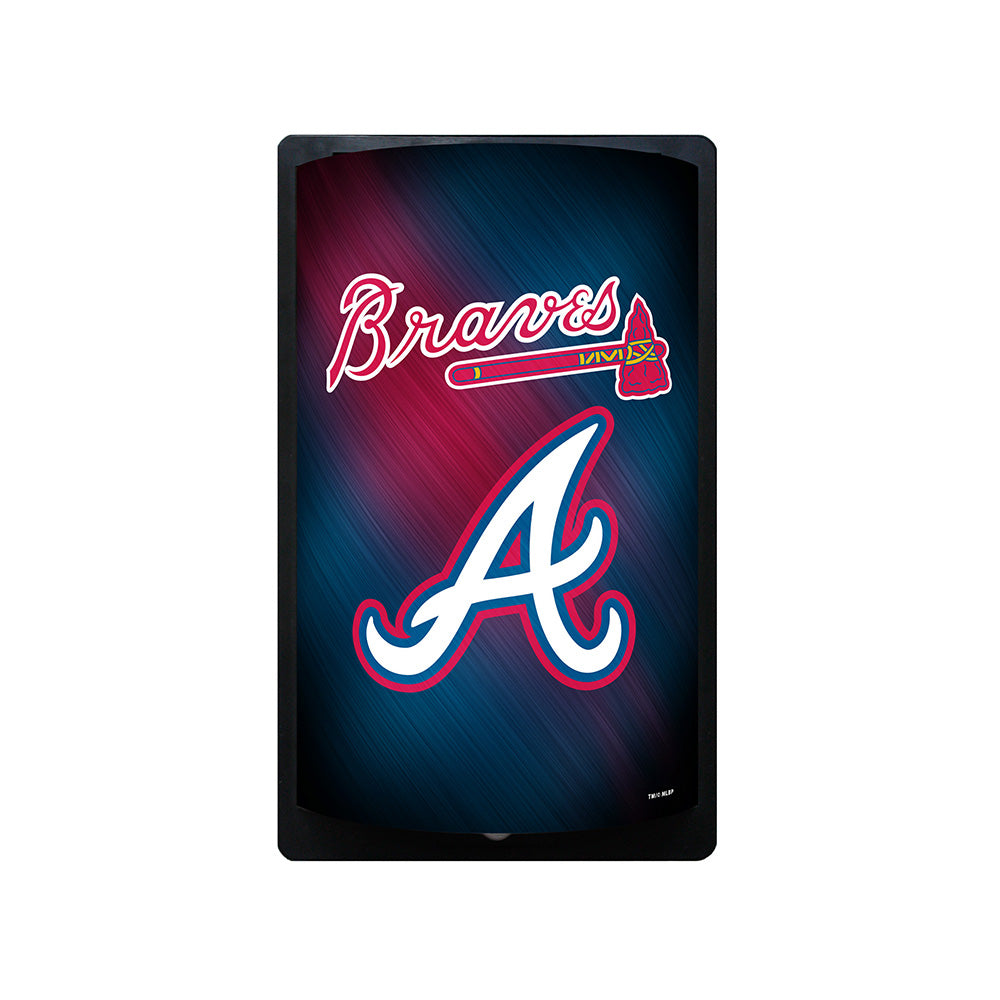 Atlanta Braves Motiglow Light Up Sign Motion Activated Lamp