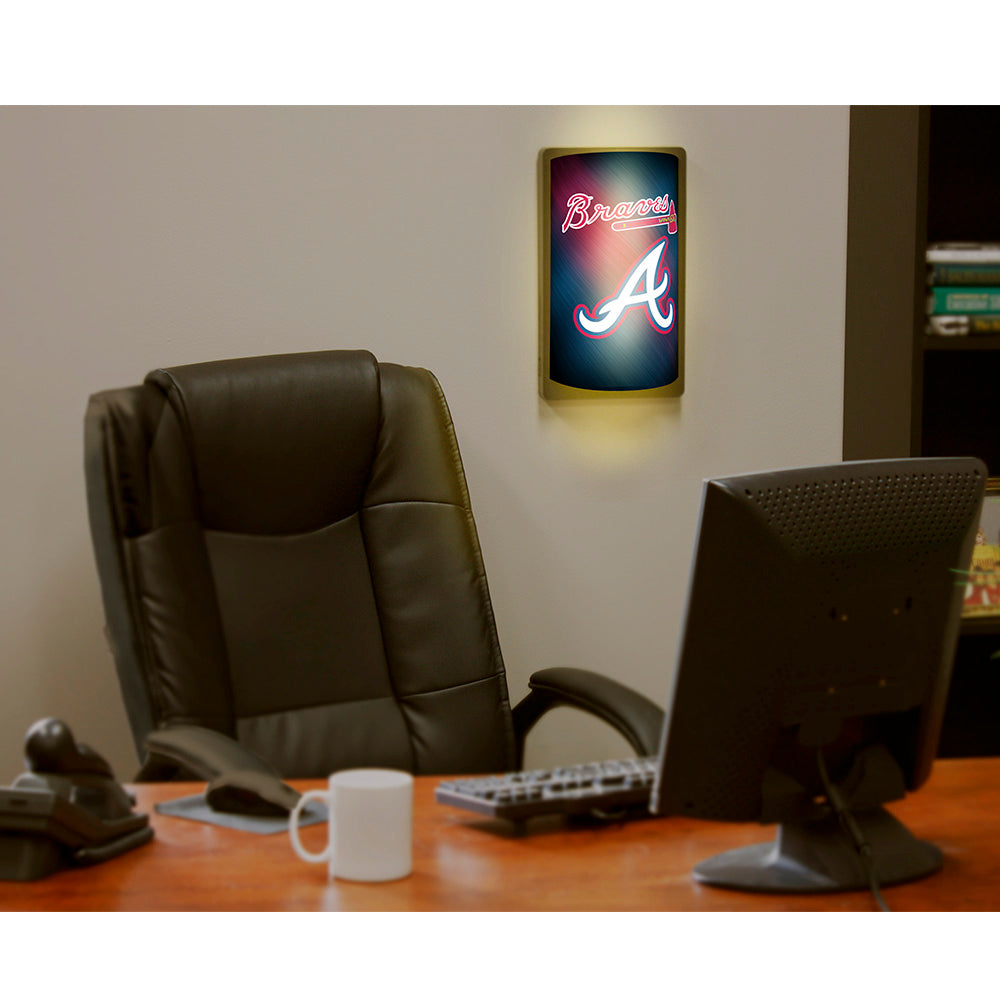 Atlanta Braves Motiglow Light Up Sign Motion Activated Lamp