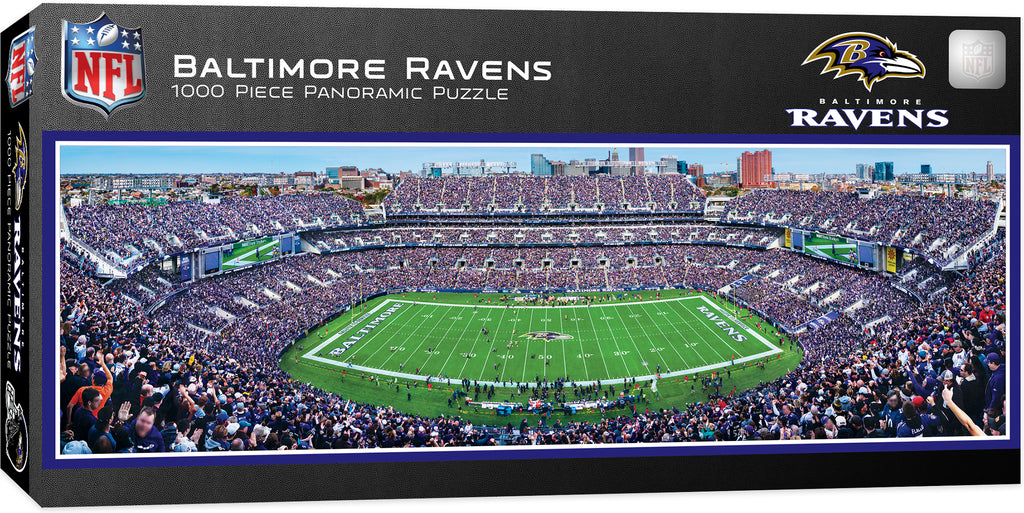 Baltimore Ravens Stadium Panoramic Jigsaw Puzzle Nfl 1000 Pc