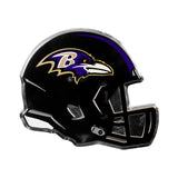 Baltimore Ravens Color Team Helmet Emblem Aluminum Auto Laptop Sticker Decal Embossed