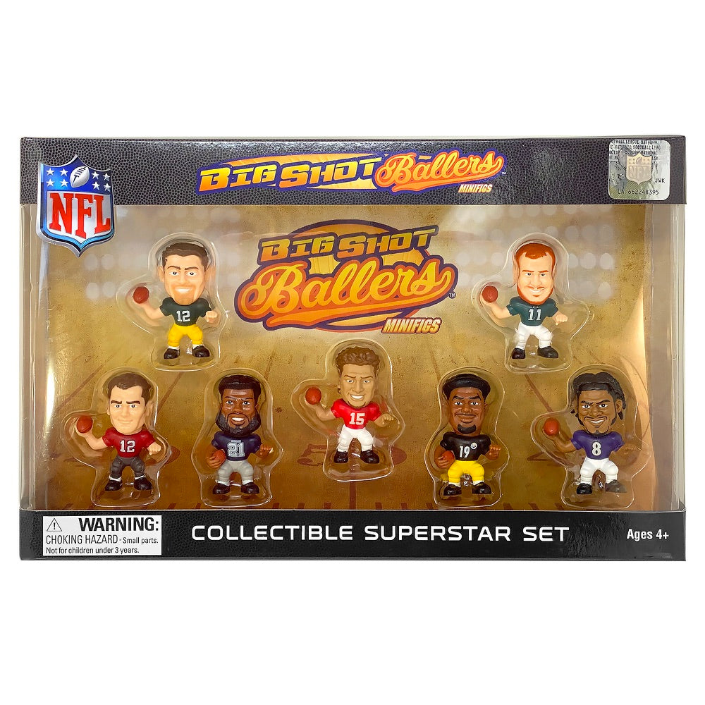 Big Shot Ballers Minifigs NFL Series 1 Gift Set Collectible Superstar