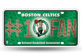 Boston Celtics #1 Fan Car Tag License Plate NBA