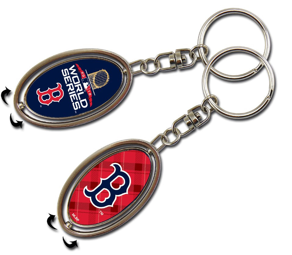 Boston Red Sox 2018 World Series Champions 2018 Key Ring Spinner Keychain Mlb