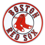 Boston Red Sox Metal Auto Emblem Color 3-D True Team Colors Mlb Car Truck Laptop