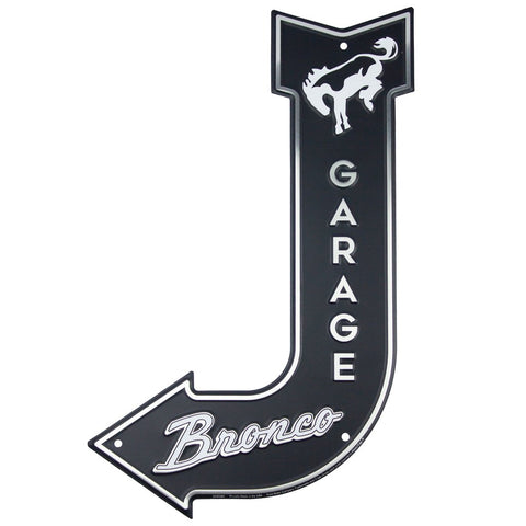 Ford Service Garage Metal Embossed Diamond J Arrow Sign