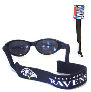 NFL SUNGLASS STRAP NEOPRENE CROAKIE PICK YOUR TEAM LOGO