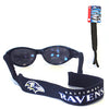 NFL SUNGLASS STRAP NEOPRENE CROAKIE PICK YOUR TEAM LOGO