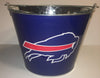 NFL Aluminum Bucket 5 QT Drink Party Pail Ice Metal  - Choose Your Team
