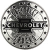 Chevrolet Trucks Round Metal Sign 12