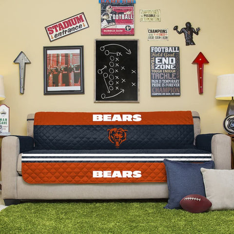 Chicago Bears 3D Foam Wall Logo Round Sign Fan Mancave Office Sports Room