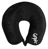 Chicago White Sox Applique Travel Neck Pillow Team Logo Color Snap Closure Polyester Mlb