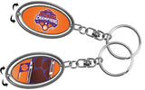 Clemson Tigers 2018 National Champions Key Ring Spinner Keychain Souvenir Ncaa