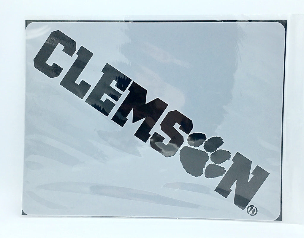 Clemson Tigers Mini Stencil Craft 14.5" X 11" Reusable Projects Ncaa College