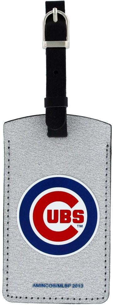 Chicago Cubs Sparkle Bag Tag Baseball Luggage Mlb Id Information Travel