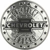 Chevrolet Trucks Round Metal Sign 12