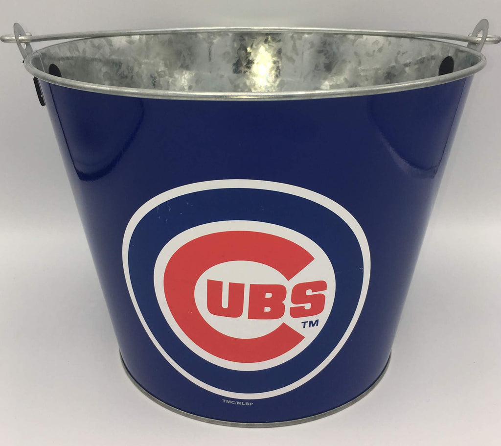 Mlb Aluminum Bucket 5 Qt Drink Party Ice Metal Pail - Choose Your Team