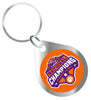 Clemson Tigers National Champions 2018 Mirror Key Chain Ring Souvenir Ncaa Car Auto