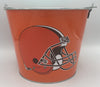 NFL Aluminum Bucket 5 QT Drink Party Pail Ice Metal  - Choose Your Team