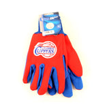 Nba Sport Utility Work Play Basketball Gloves No Slip Grip Adult- Pick Your Team