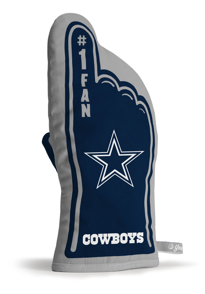 Dallas Cowboys #1 Fan Oven Mitt Gameday Grill Tailgate  Glove Heat Resistant