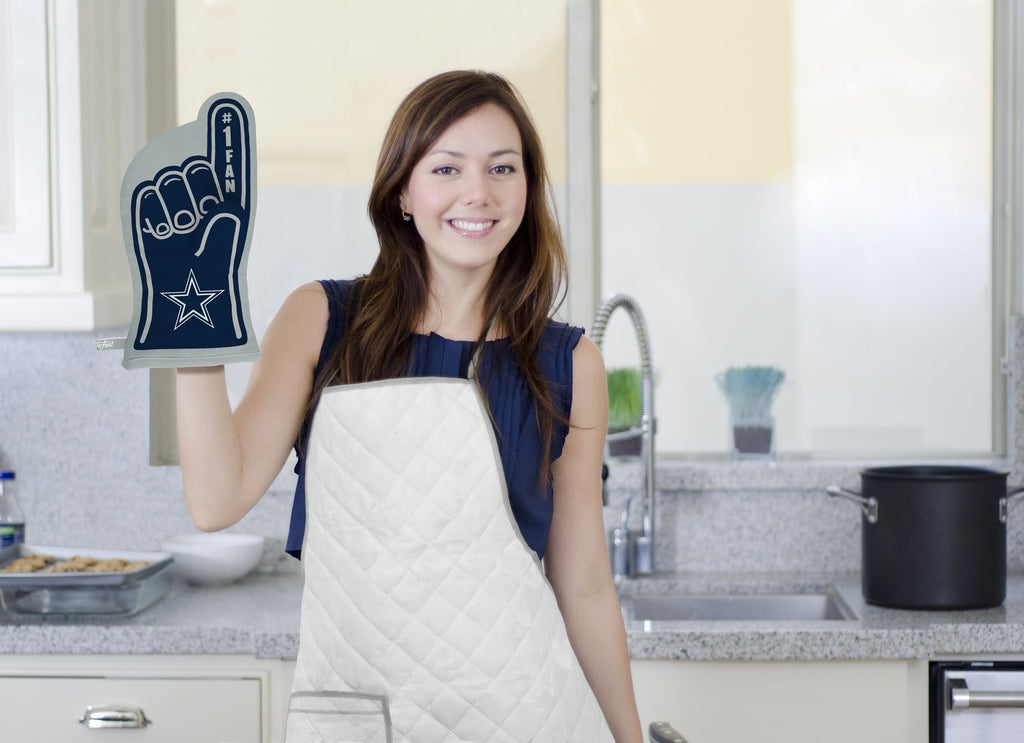 Dallas Cowboys #1 Fan Oven Mitt Gameday Grill Tailgate  Glove Heat Resistant