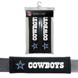 Dallas Cowboys Seatbelt Laptop Gym Bag Pads Nfl Shoulder Protector 2Pk