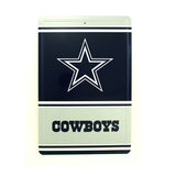 Dallas Cowboys Team Tin Sign Vintage Wood Look Metal 8