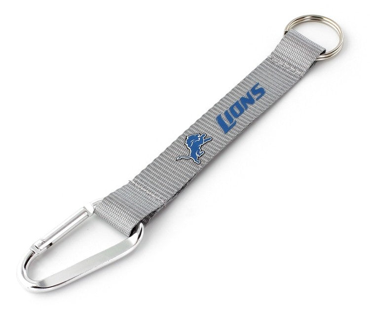 Carabiner Lanyard Keychain 8" NFL Pick Your Team Football NEW!