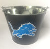 NFL Aluminum Bucket 5 QT Drink Party Pail Ice Metal  - Choose Your Team