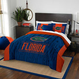 Florida Gators Full/Queen Comforter And Sham 3Pc Set Northwest Ncaa Modern Take