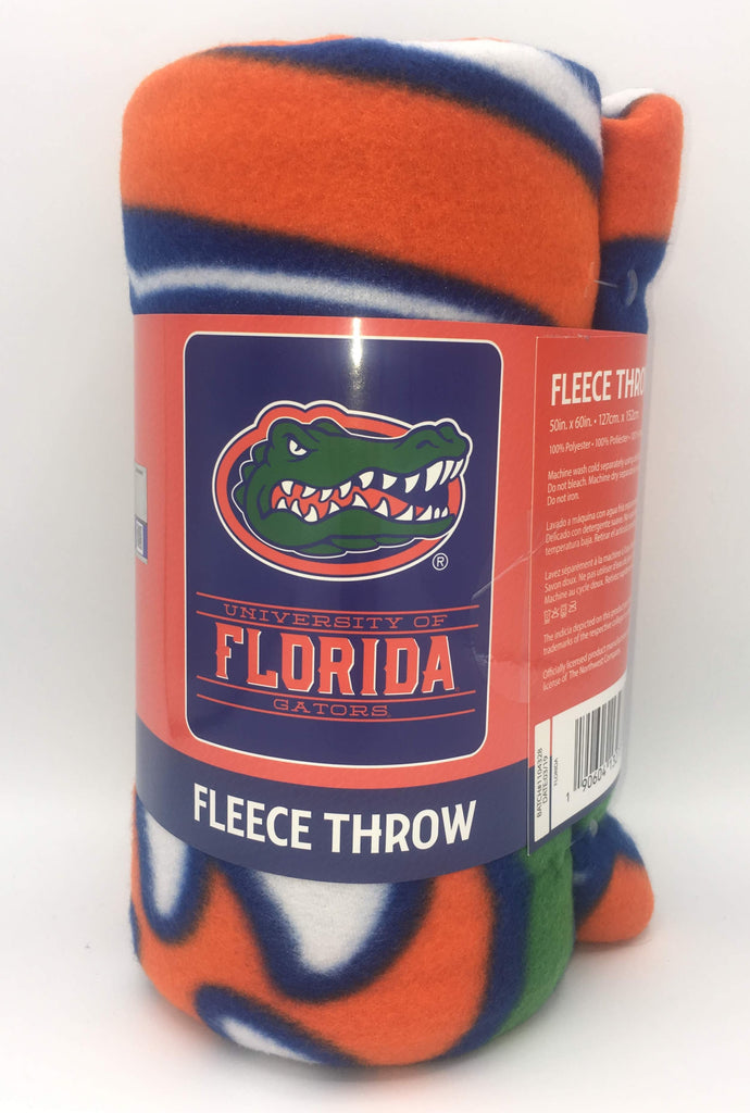 NCAA Soft Fleece Throw 50"X 60" Blanket New College Football Pick Your Team