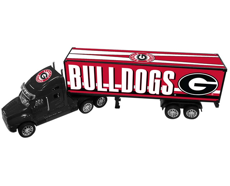Georgia Bulldogs Big Rig and Trailer Truck Friction Powered