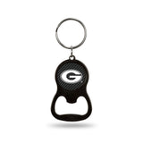 Georgia Bulldogs Carbon Fiber Keychain Bottle Opener