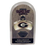 Georgia Bulldogs Wall Mount Bottle Opener Hardware Included Kitchen Man Cave Bar