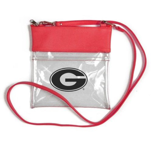 Georgia Bulldogs Clear Game Day Crossbody Bag Stadium Approved Purse New Design
