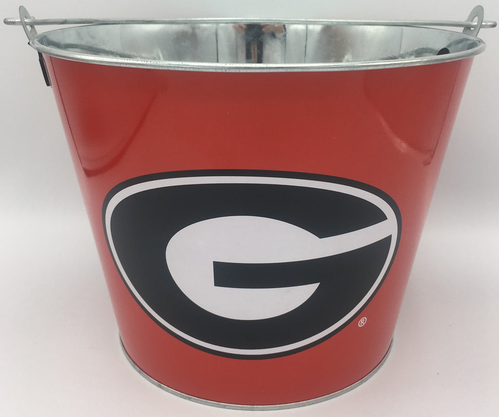 Ncaa Aluminum Bucket 5 Qt Drink Party Ice Metal Pail - Choose Your Team