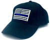 Usa Thin Blue Line Hat Black Police Blue Lives Matter American Flag Memorial Cap