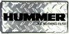 Hummer License Plate Diamond Like Nothing Else Embossed Metal Tag Auto Truck Suv