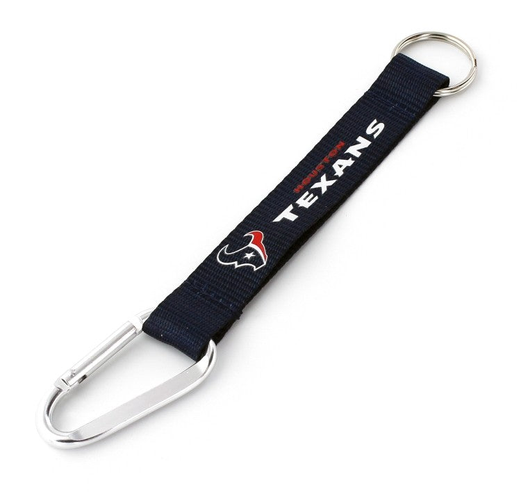 Carabiner Lanyard Keychain 8" NFL Pick Your Team Football NEW!