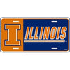 ILLINOIS FIGHTING ILLINI CAR TAG LICENSE PLATE