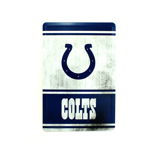Indianapolis Colts Street Metal 24 X 5.5" Sign Drive Nfl Dr Road Ave Distressed