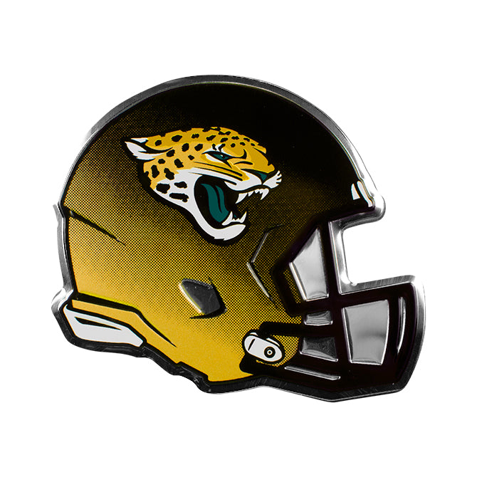 Jacksonville Jaguars Color Team Helmet Emblem Aluminum Auto Laptop Sticker Decal Embossed