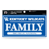 Kentucky Wildcats True Pride Decal Family Big Blue Nation Auto 3