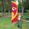 Kansas City Chiefs 8.5 Foot Tall Team Flag