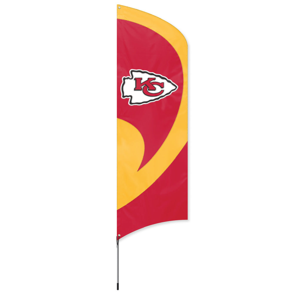 Kansas City Chiefs 8.5 Foot Tall Team Flag