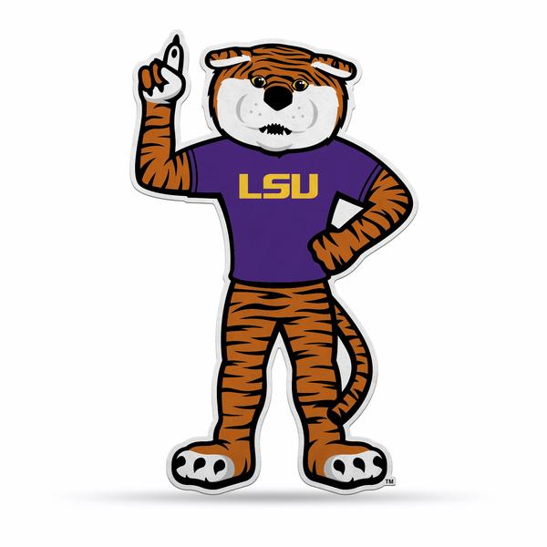 LSU Tigers Mascot Full Shaped Felt Pennant